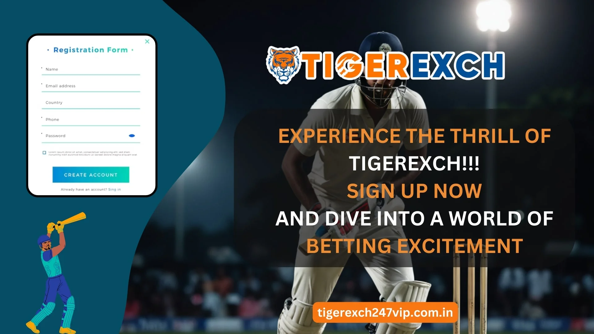 Tiger Exchange sign up